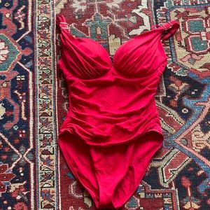La Blanca Red Swimsuit